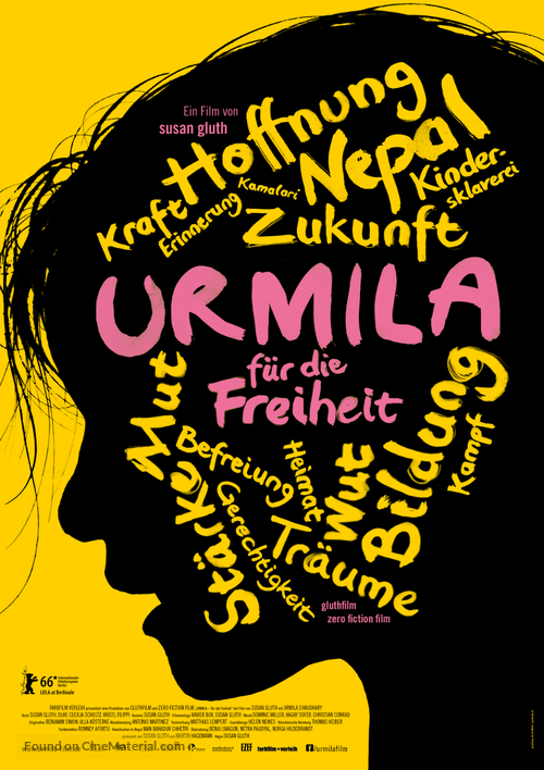 Urmila: my memory is my power - German Movie Poster