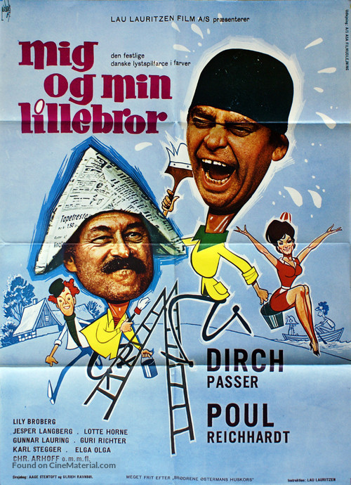 Mig og min lillebror - Danish Movie Poster