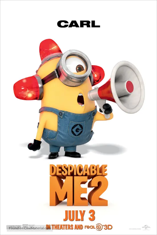 Despicable Me 2 (2013) movie poster