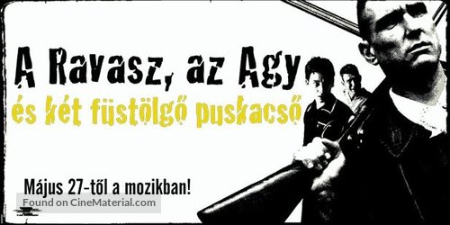 Lock Stock And Two Smoking Barrels - Hungarian Movie Poster