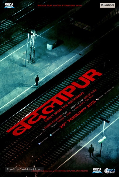 Badlapur - Indian Movie Poster