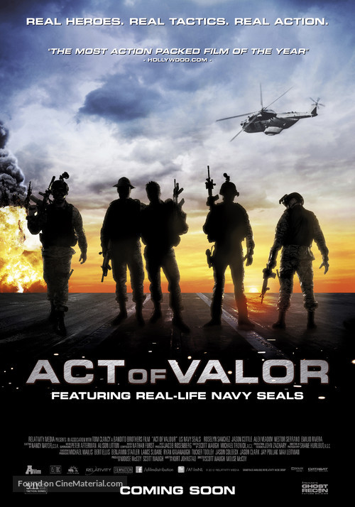 Act of Valor - Dutch Movie Poster