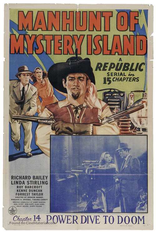 Manhunt of Mystery Island - Movie Poster