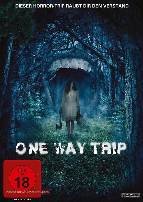 One Way Trip 3D - German DVD movie cover