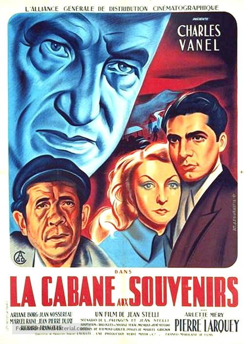 La cabane aux souvenirs - French Movie Poster