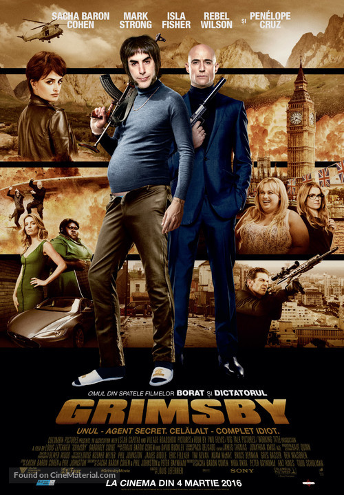 Grimsby - Romanian Movie Poster