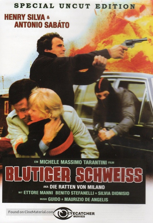 Poliziotti violenti - German DVD movie cover