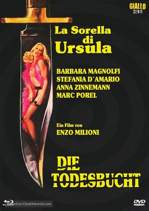 Sorella di Ursula, La - German Blu-Ray movie cover