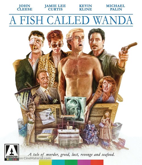 A Fish Called Wanda - British Blu-Ray movie cover