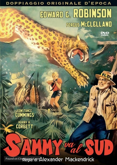 Sammy Going South - Italian DVD movie cover