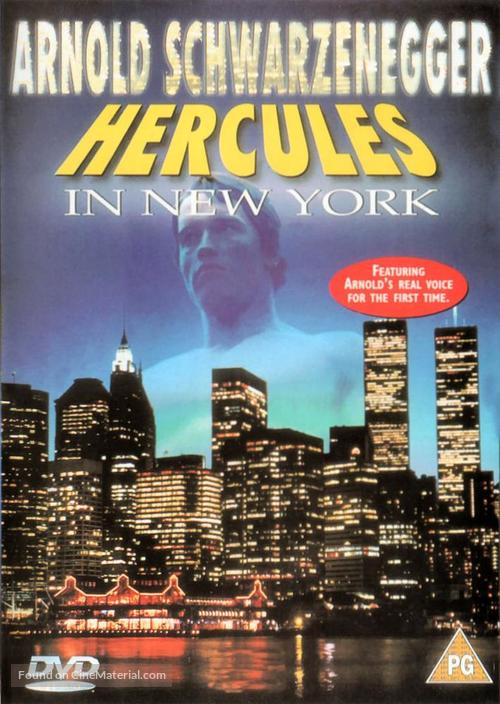 Hercules In New York - British Movie Cover