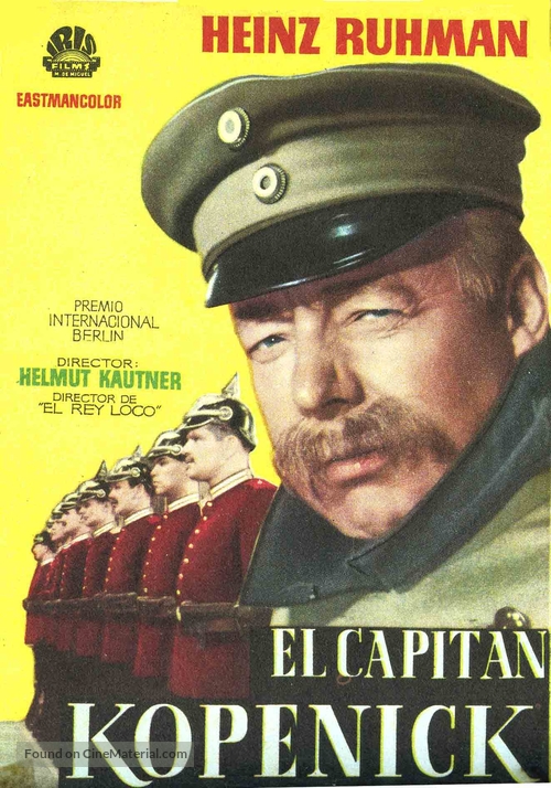 Hauptmann von K&ouml;penick, Der - Spanish Movie Poster