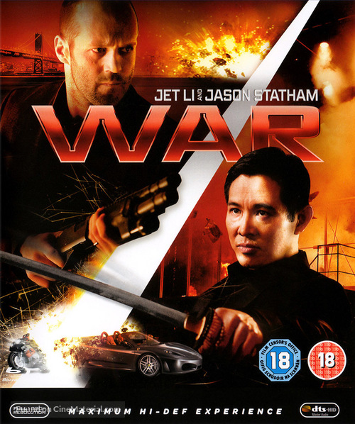 War - British Blu-Ray movie cover