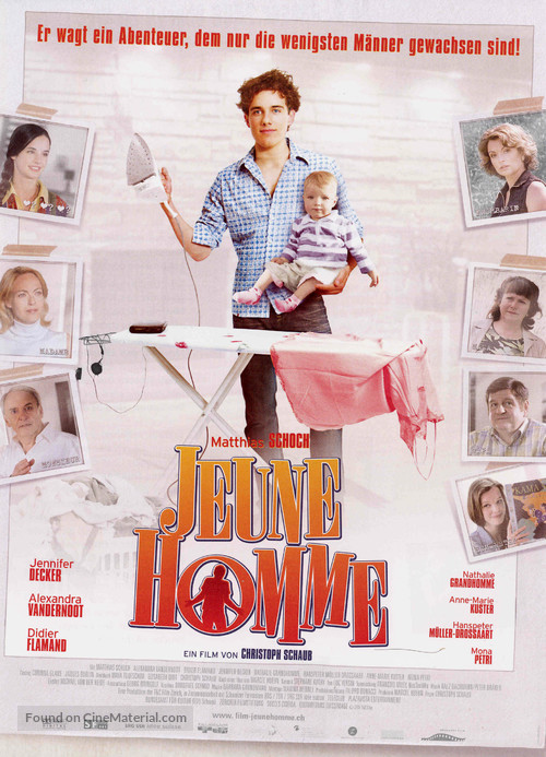 Jeune homme - Swiss poster