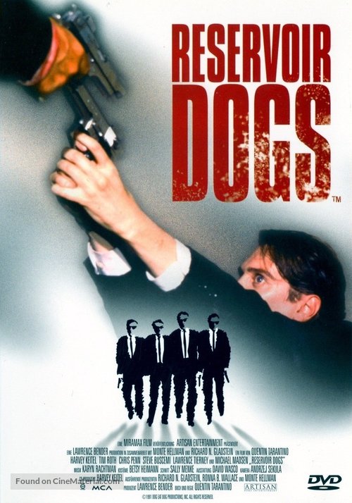 Reservoir Dogs - German Movie Cover
