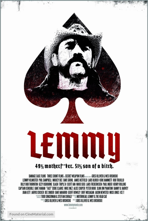 Lemmy - Movie Cover
