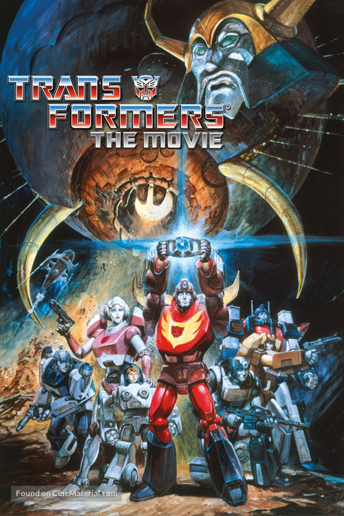 The Transformers: The Movie - DVD movie cover
