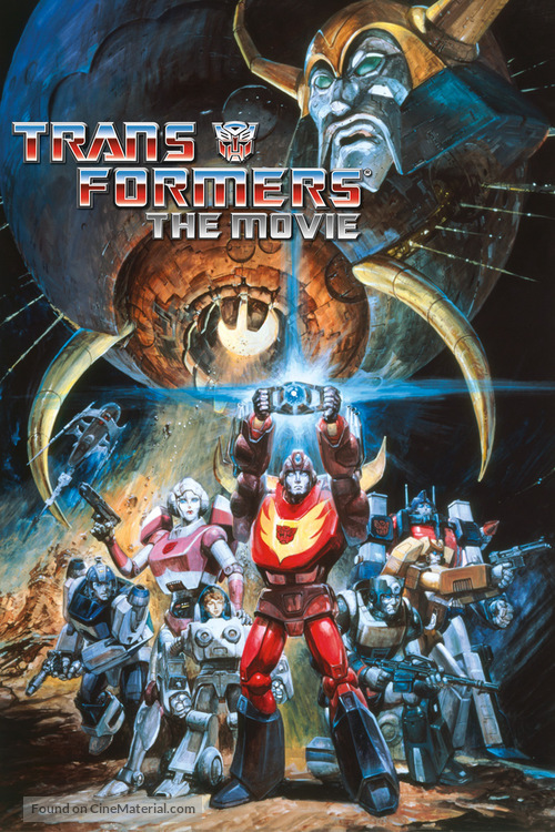 The Transformers: The Movie - DVD movie cover