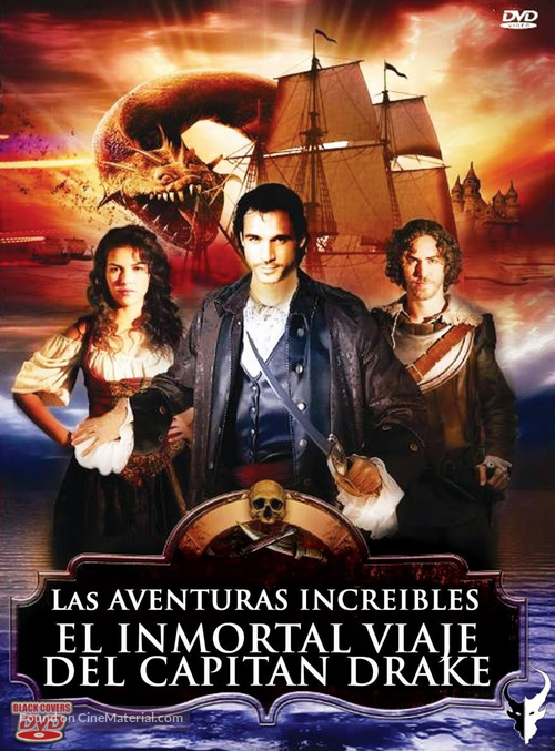 The Immortal Voyage of Captain Drake - Spanish DVD movie cover