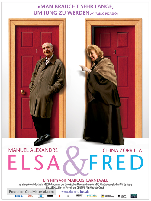 Elsa y Fred - German Movie Poster