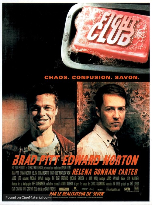 Fight Club - French Movie Poster