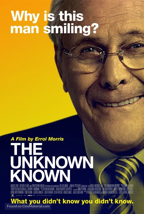 The Unknown Known - Movie Poster