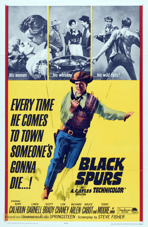 Black Spurs - Movie Poster