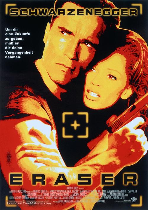 Eraser - German Movie Poster