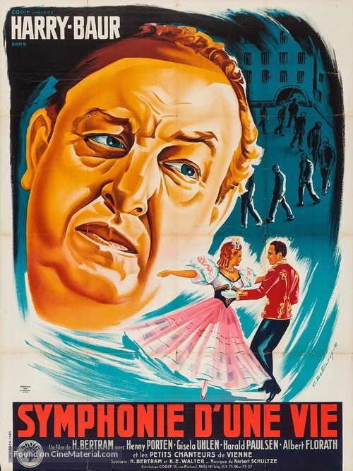 Symphonie eines Lebens - French Movie Poster