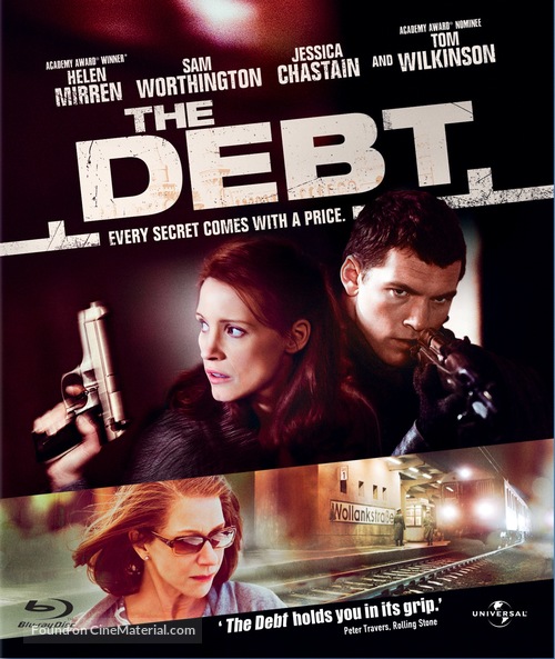 The Debt - Blu-Ray movie cover