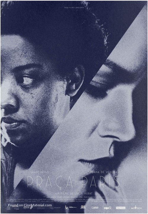 Pra&ccedil;a Paris - Portuguese Movie Poster