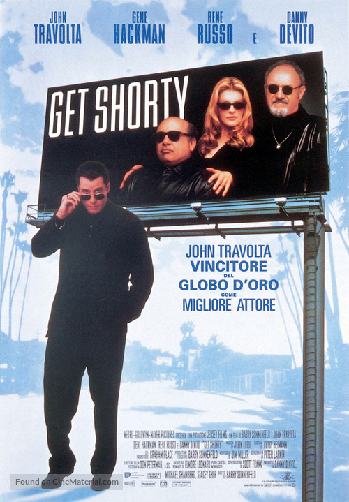 Get Shorty - Italian Movie Poster