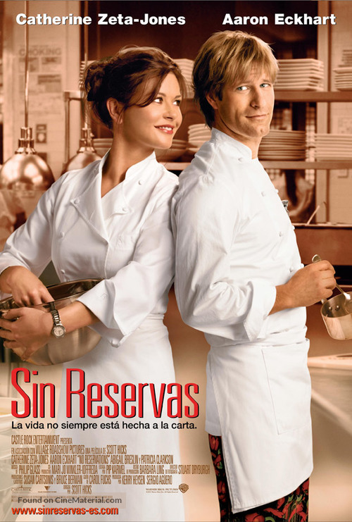 No Reservations - Spanish Movie Poster