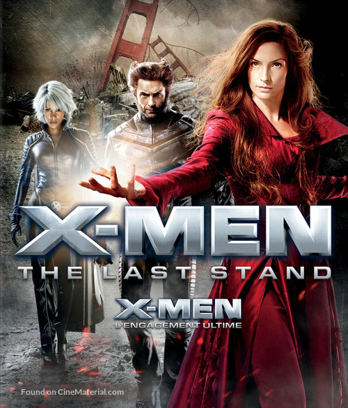 X-Men: The Last Stand - Canadian Blu-Ray movie cover