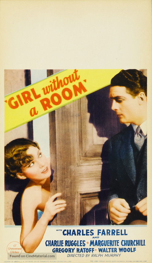 Girl Without a Room - Movie Poster