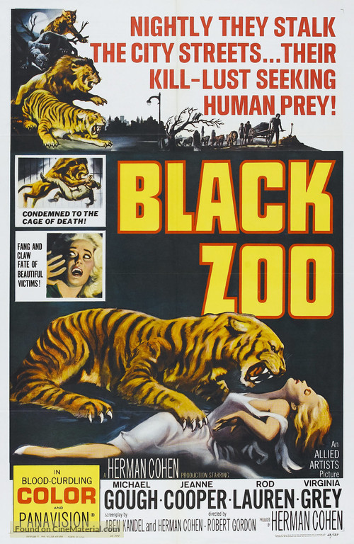 Black Zoo - Movie Poster
