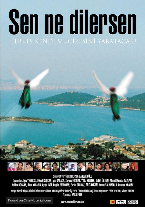 Sen ne dilersen - Turkish poster