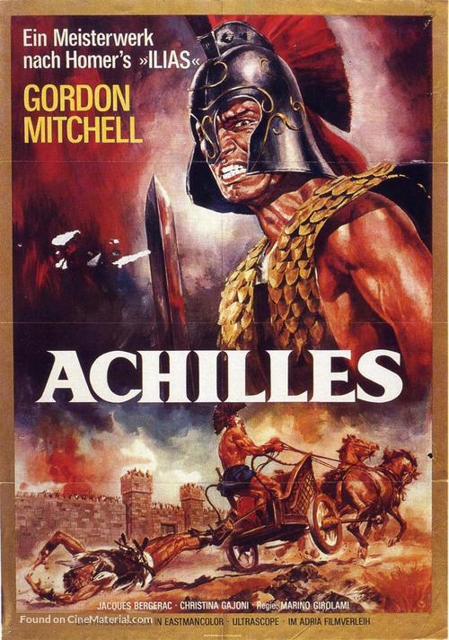 L&#039;ira di Achille - German Movie Poster