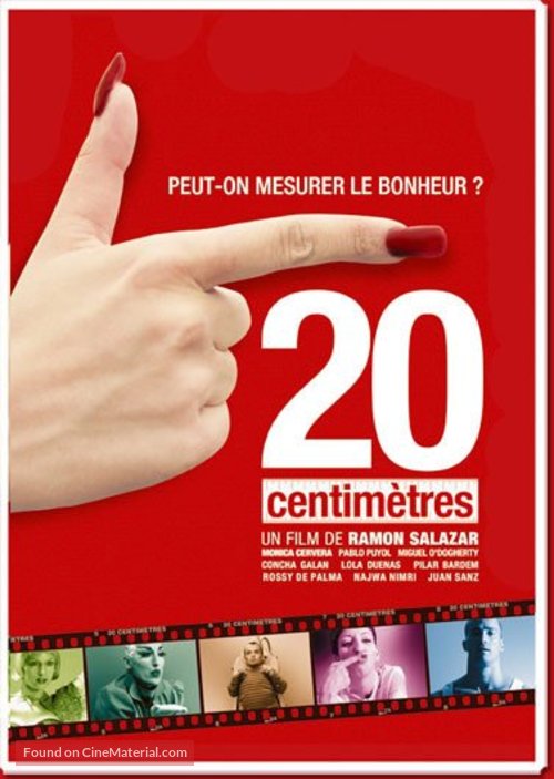 20 cent&iacute;metros - French poster