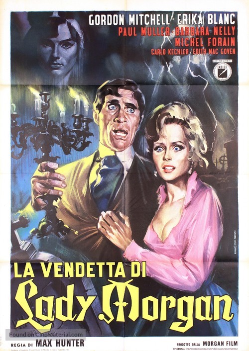 La vendetta di Lady Morgan - Italian Movie Poster