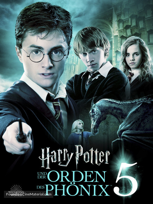 Harry Potter and the Order of the Phoenix - German Video on demand movie cover