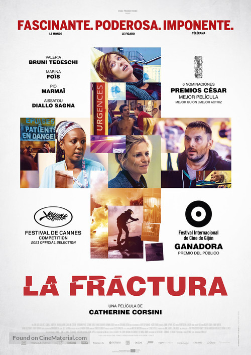 La fracture - Spanish Movie Poster