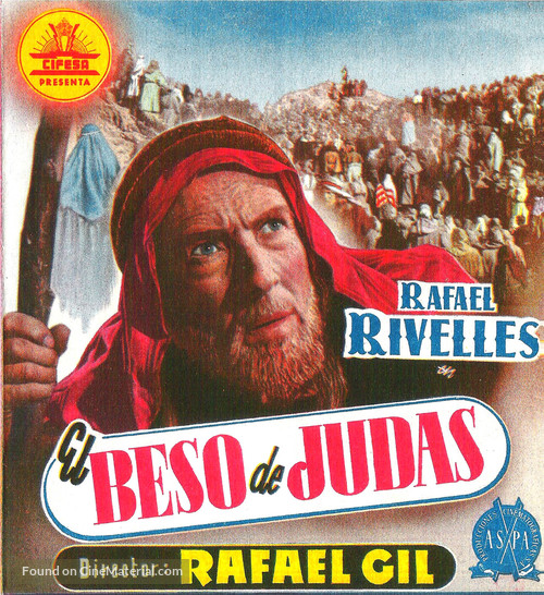 El beso de Judas - Spanish Movie Poster