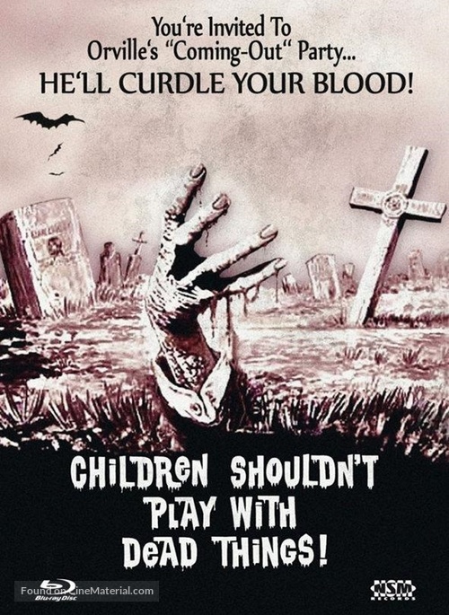 Children Shouldn&#039;t Play with Dead Things - Austrian Blu-Ray movie cover