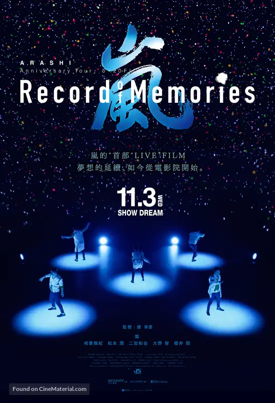 Arashi Anniversary Tour 5 x 20 Film: Record of Memories (2021