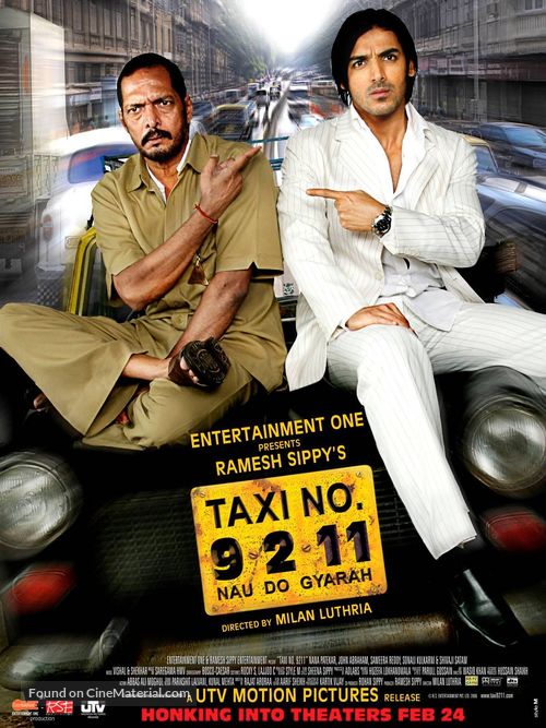 Taxi Number 9211 - Indian Movie Poster