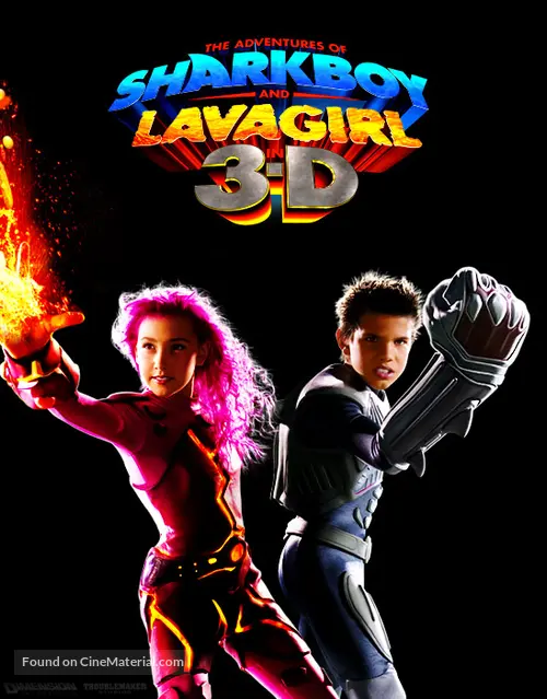 The Adventures of Sharkboy and Lavagirl 3-D - Movie Poster