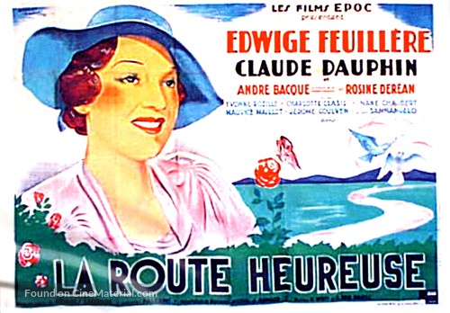 La route heureuse - French Movie Poster