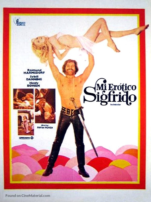 Siegfried und das sagenhafte Liebesleben der Nibelungen - Spanish Movie Poster