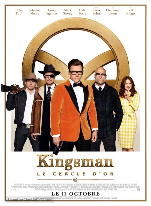 Kingsman: The Golden Circle - French Movie Poster